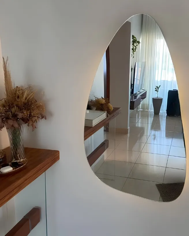 Espelhos em Itatinga - acabamento lapidado em espelho