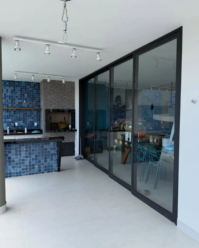 Portas de vidro em Capivari - porta de vidro com integração de ambientes