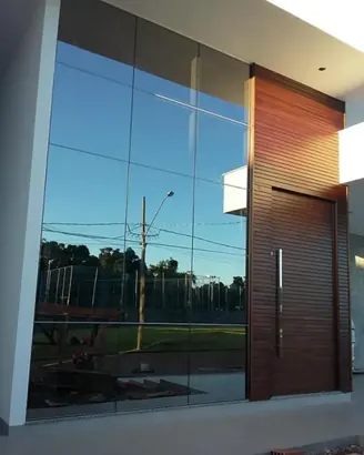 Pele de Vidro em Santa Bárbara D'Oeste - estrutura para fachada transparente