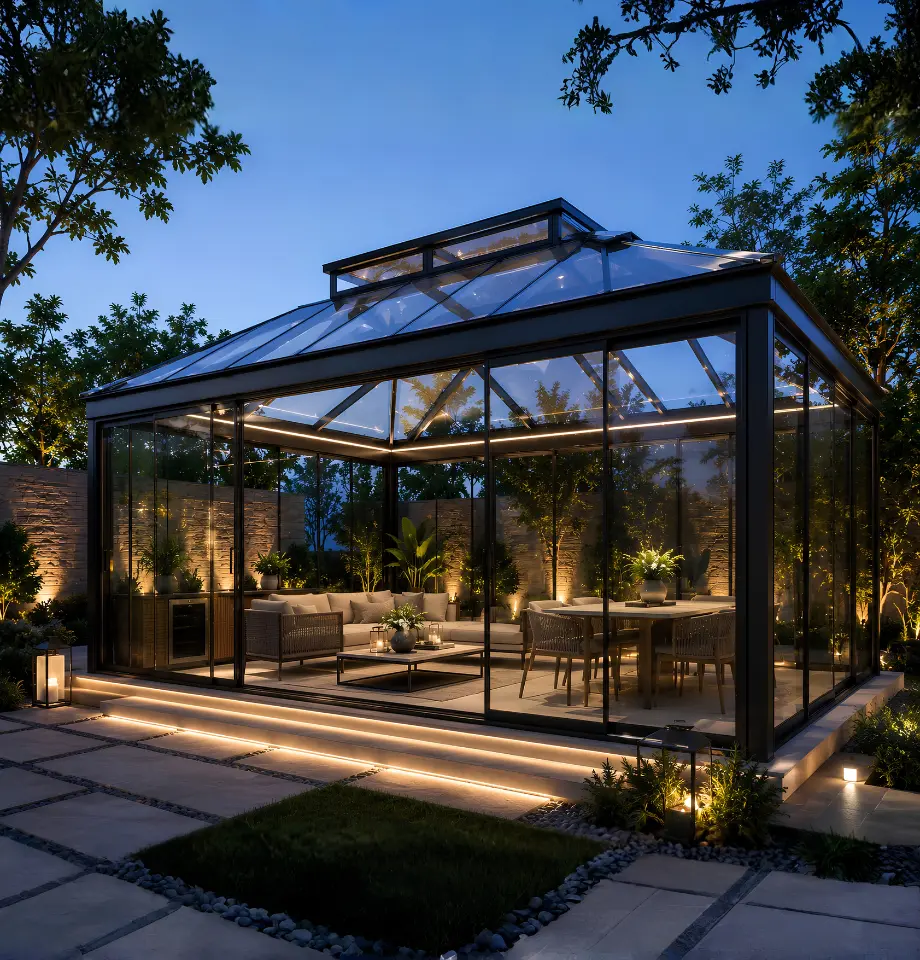Vidro acústico em projeto